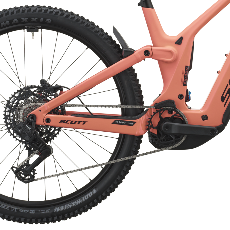 Scott Patron 20 29er 800wh 2027 Electric Mountain Bike - Peach Pink-3