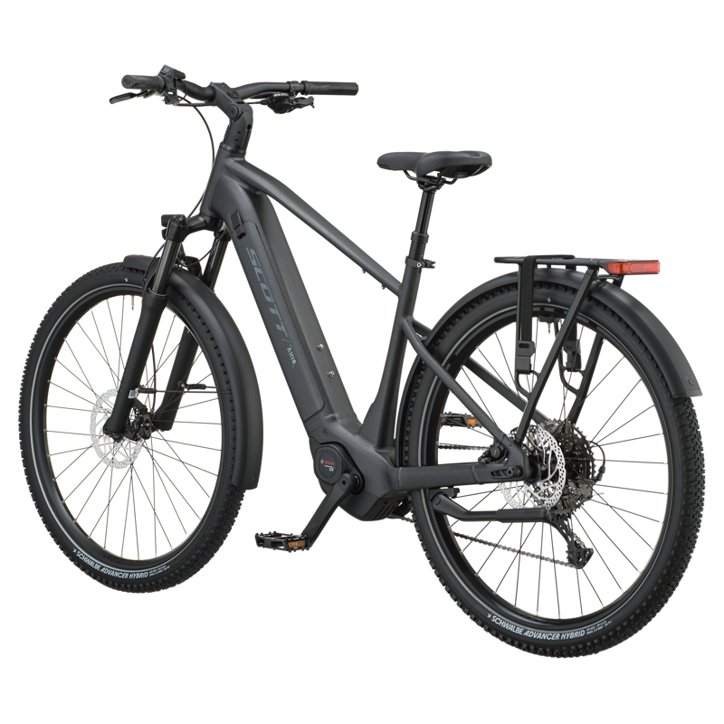 Scott Axis 20 720wh 2027 Electric Hybrid Bike - Granite Black-2