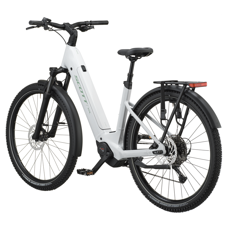 Scott Axis 20 Wave 720wh 2027 Electric Hybrid Bike - Off White-2