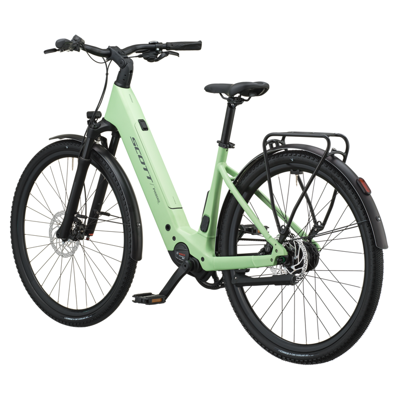 Scott Passage 10 Belt Wave 400wh 2027 Electric Hybrid Bike - Paradise Green-2