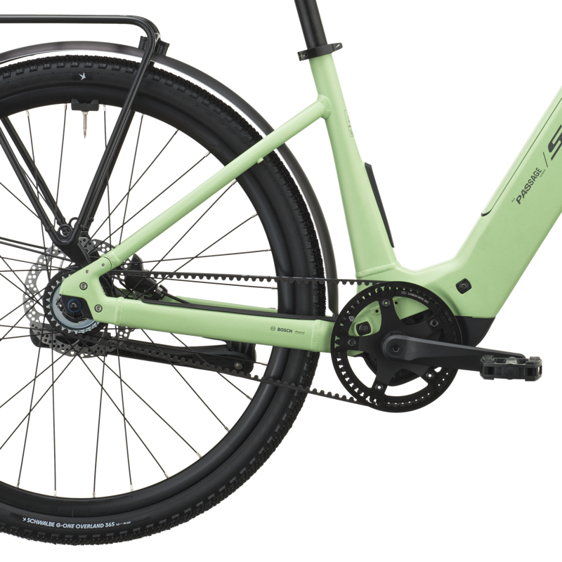 Scott Passage 10 Belt Wave 400wh 2027 Electric Hybrid Bike - Paradise Green-3