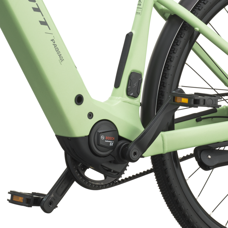 Scott Passage 10 Belt Wave 400wh 2027 Electric Hybrid Bike - Paradise Green-5