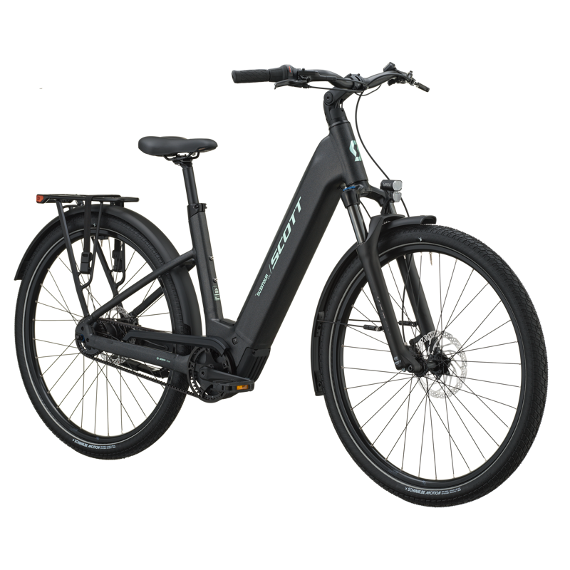 Scott Sub Tour 20 Wave 720wh 2027 Electric Hybrid Bike - Granite Black-1