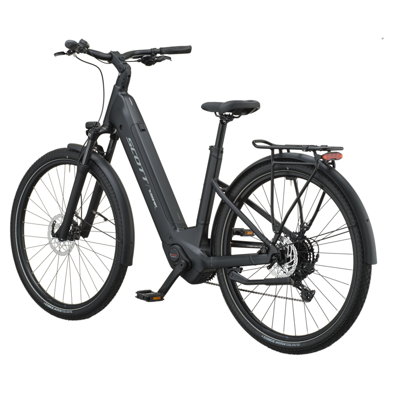 Scott Sub Sport 30 Wave 540wh 2027 Electric Hybrid Bike - Black-2