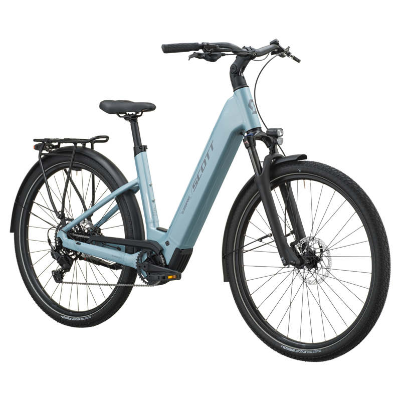 Scott Sub Sport 30 Wave 540wh 2027 Electric Hybrid Bike - Sterling Blue-1