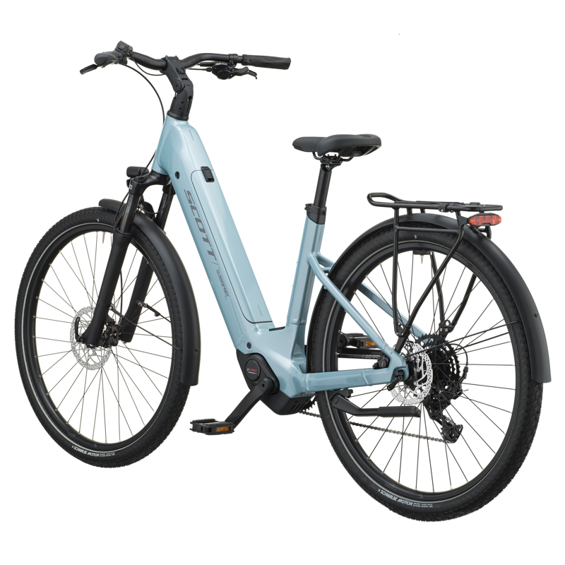 Scott Sub Sport 30 Wave 540wh 2027 Electric Hybrid Bike - Sterling Blue-2