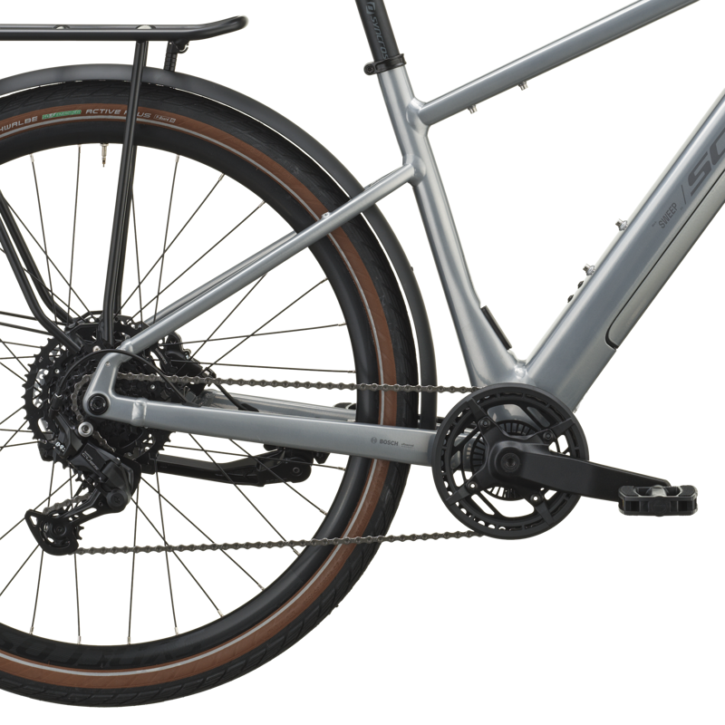 Scott Sweep 20 360wh 2027 Electric Hybrid Bike - Chrome Silver-3