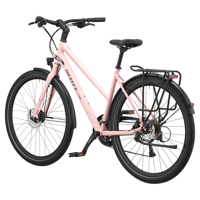 Scott Vitess 25 Slope 2027 Women's Hybrid Bike - Dogwood Pink-2