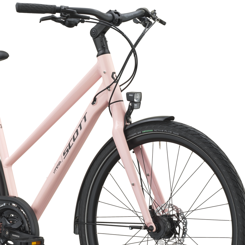 Scott Vitess 25 Slope 2027 Women's Hybrid Bike - Dogwood Pink-4