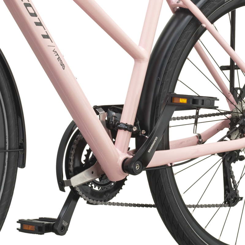 Scott Vitess 25 Slope 2027 Women's Hybrid Bike - Dogwood Pink-5