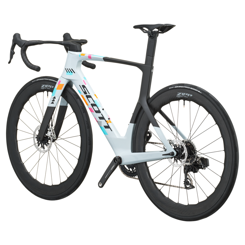 Scott Foil RC Team Replica 2027 Carbon Aero Road Bike - Team Clear-2