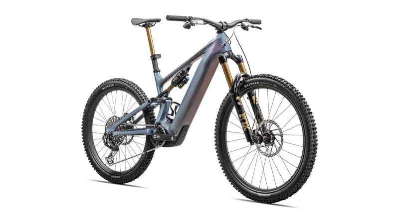 Specialized S-Works Turbo Levo 4 2026 Electric MTB - Glacial Metallic/Red Pearl-1