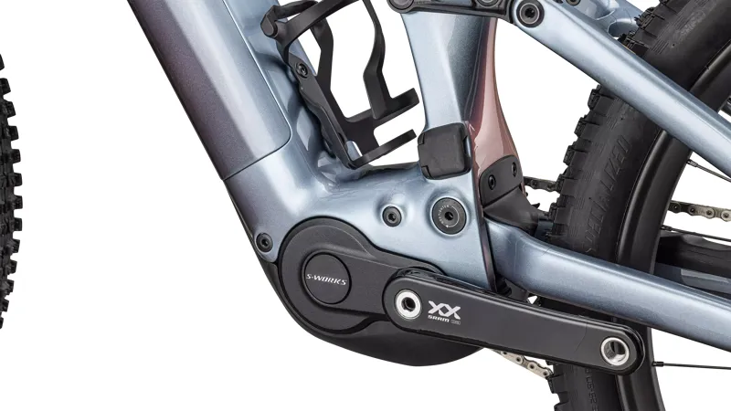 Specialized S-Works Turbo Levo 4 2026 Electric MTB - Glacial Metallic/Red Pearl-6