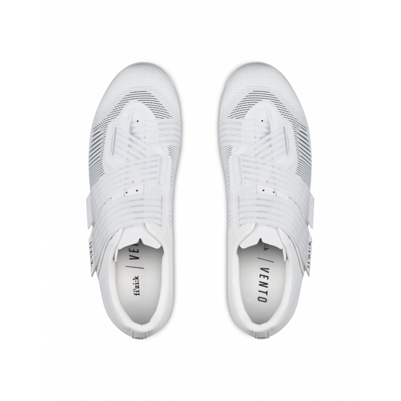 Fizik Vento Powerstrap Aeroweave Road Shoes - White-4