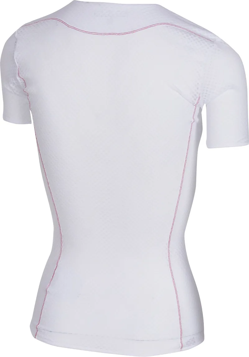 Castelli Pro Issue Short Sleeve Base Layer - White-1