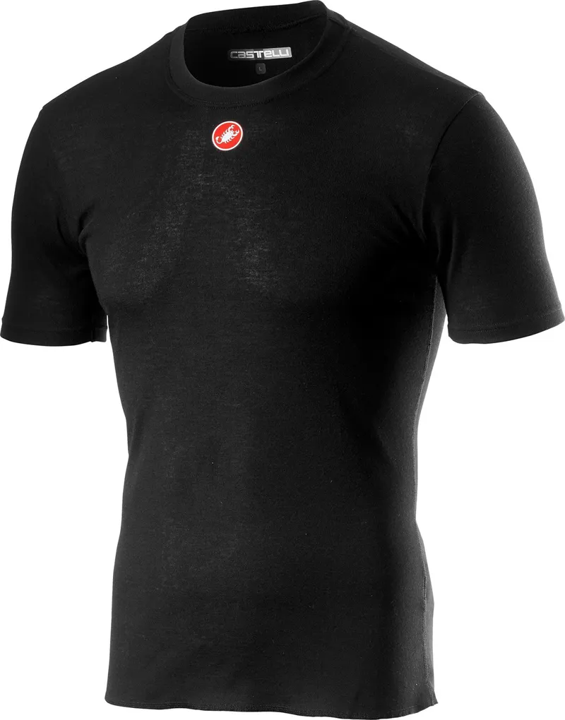 Castelli Prosecco R Short Sleeve Base Layer - Black