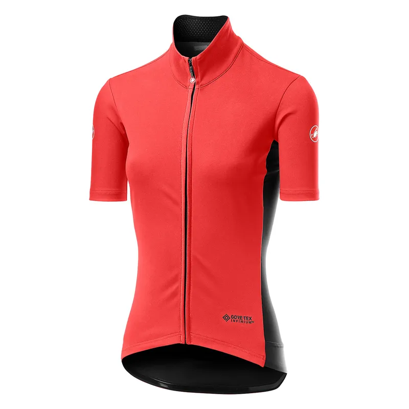 Castelli Perfetto RoS Light Womens Short Sleeve Jersey - Brilliant Pink