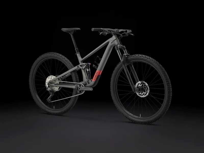 Trek Top Fuel 5 Gen 4 2025 Full Suspension MTB - Matte Mercury-1