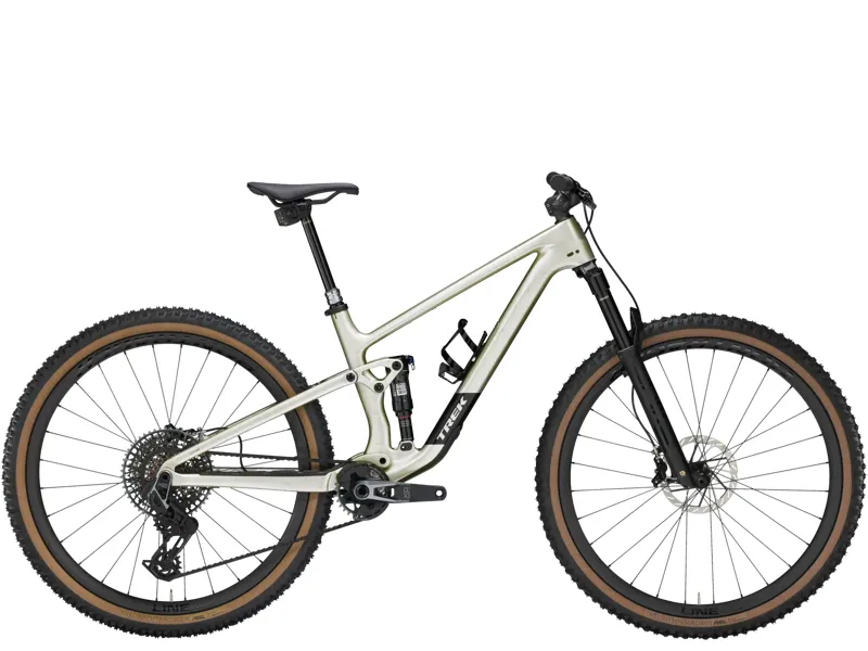 Trek Top Fuel 9.9 XO AXS Gen 4 2025 Full Suspension MTB - Lunar Silver