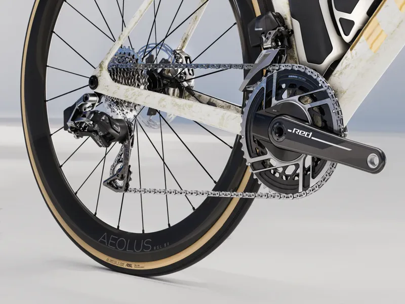 Trek Madone SLR 9 AXS Gen 8 2026 Carbon Aero Road Bike - Era White-5