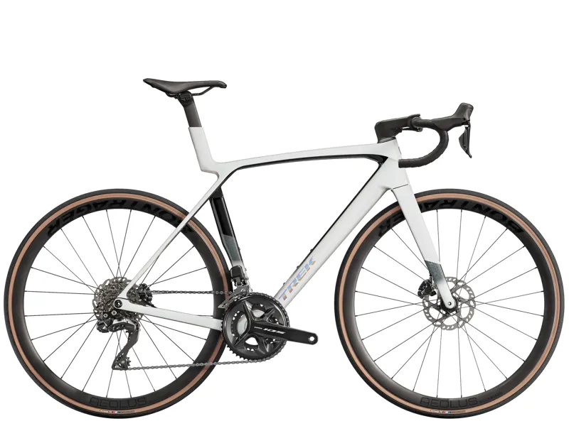 Trek Madone SL 6 Gen 8 2025 Carbon Aero Road Bike - White Prismatic