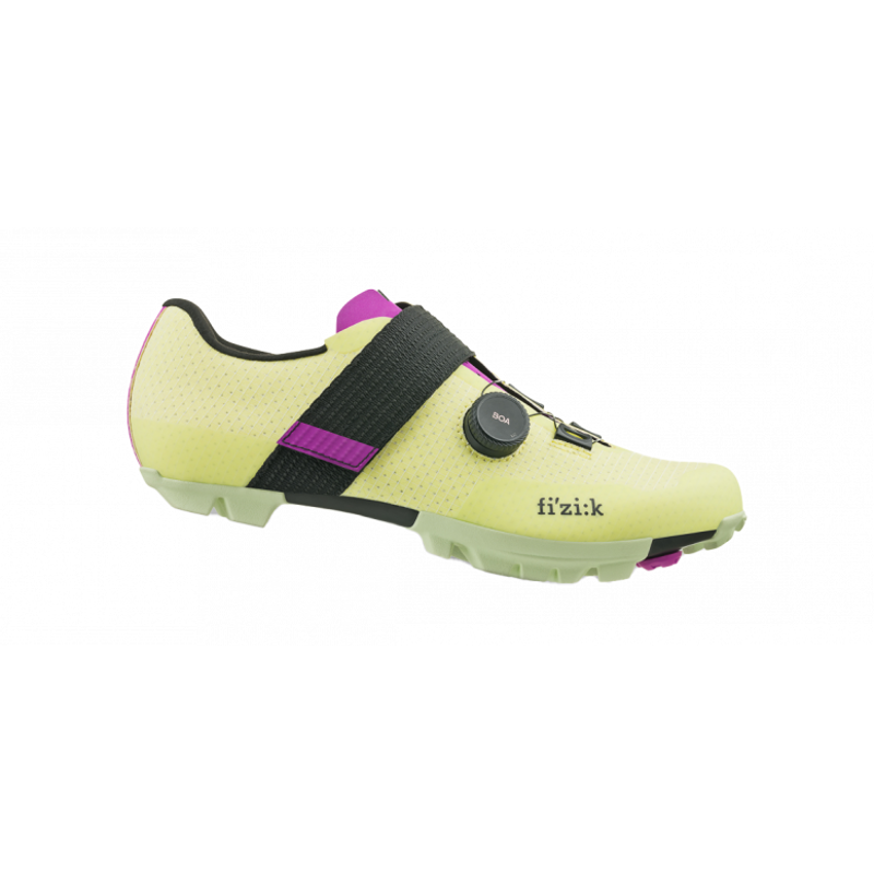 Fizik Vento Ferox Carbon MTB Cycling Shoes - Lime