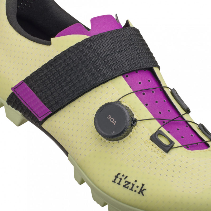 Fizik Vento Ferox Carbon MTB Cycling Shoes - Lime-5