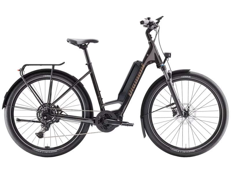 Diamant Zing Trip Core Low-Step 400wh 2025 Electric Hybrid Bike - Black