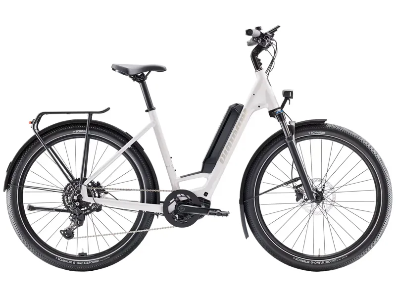 Diamant Zing Trip Core Low-Step 400wh 2025 Electric Hybrid Bike - White