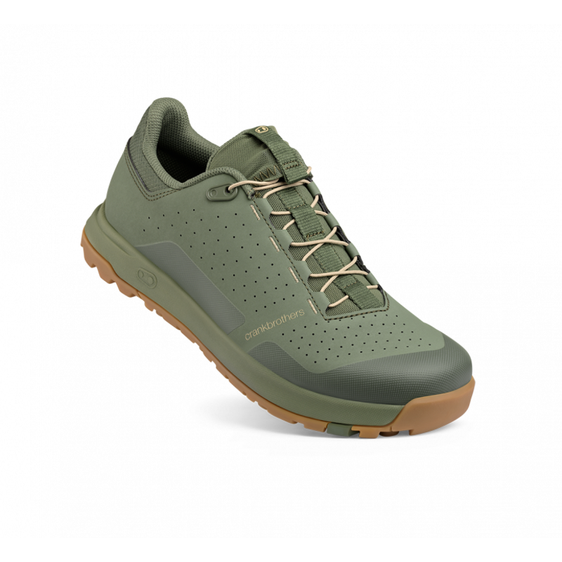 Crank Brothers Mallet Trail Speed Lace MTB Clipped Shoes - Green