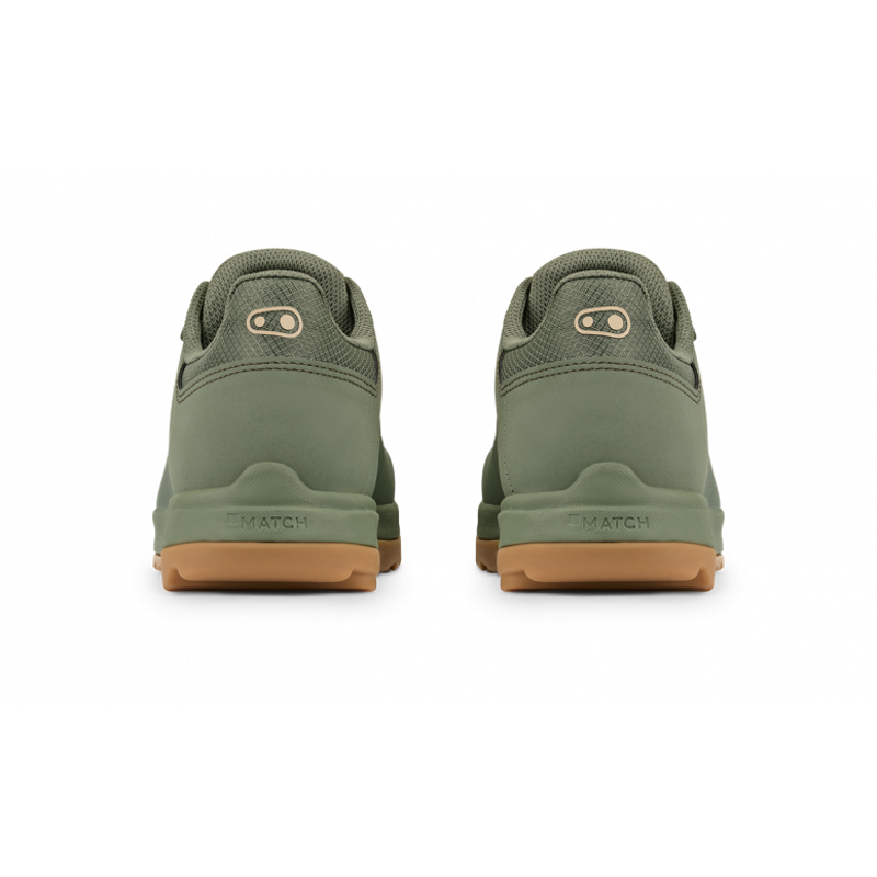 Crank Brothers Mallet Trail Speed Lace MTB Clipped Shoes - Green-3