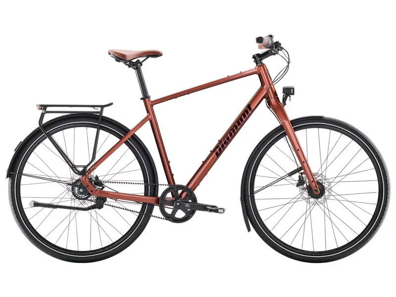 Diamant Mahon Style Plus Step-Over 2025 Hybrid Bike - Bronzite