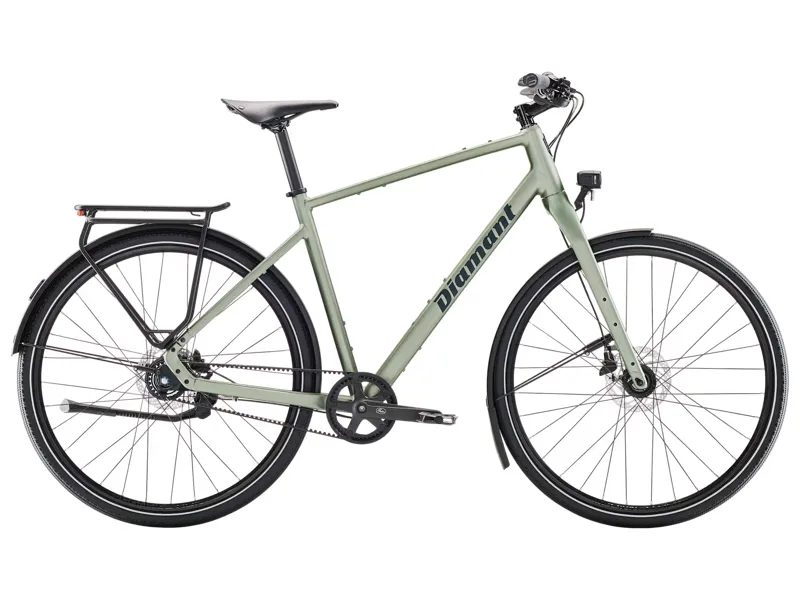 Diamant Mahon Style Pro Step-Over 2026 Hybrid Bike - Green