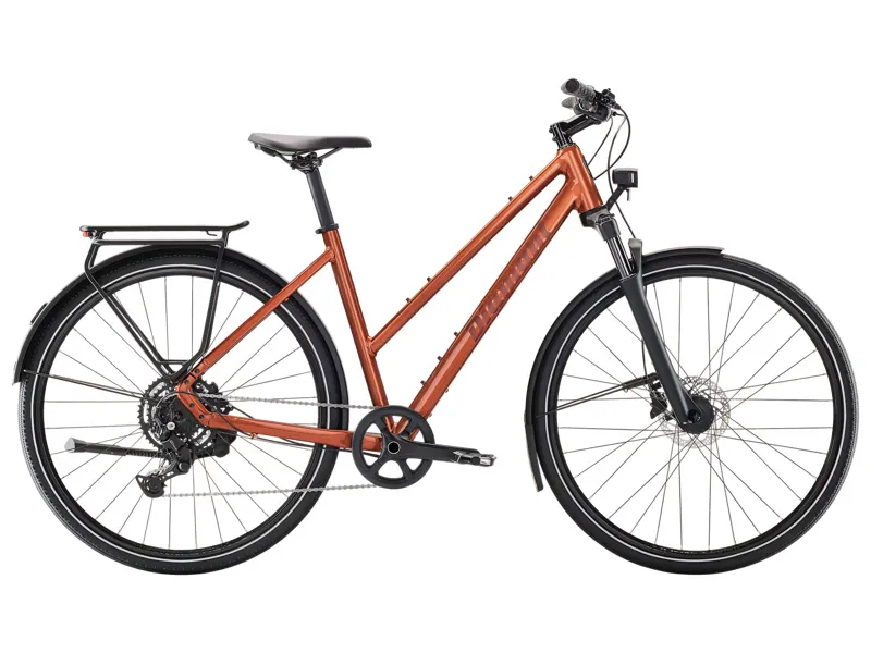 Diamant Mahon Trip Core Mid-Step 2025 Hybrid Bike - Copper