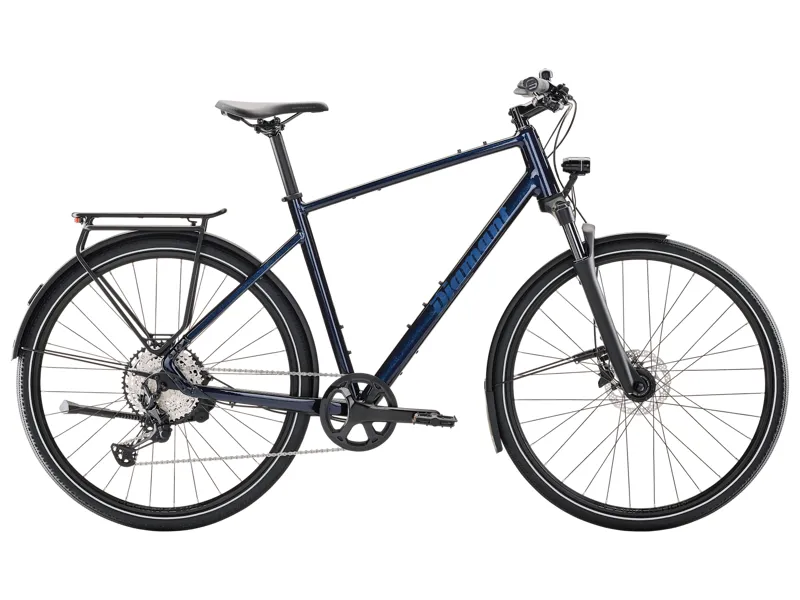 Diamant Mahon Trip Pro Step-Over 2025 Hybrid Bike - Blue