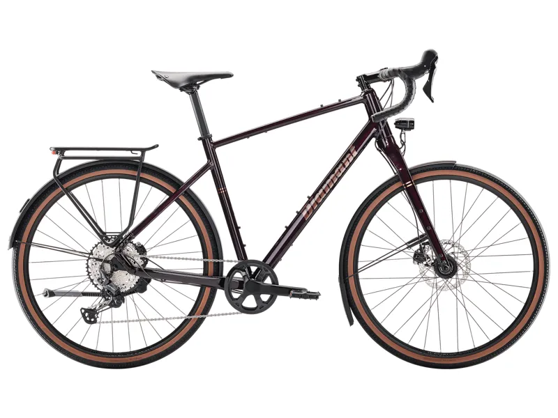 Diamant Nhoma Step-Over 2026 Gravel Road Bike - Black Cherry