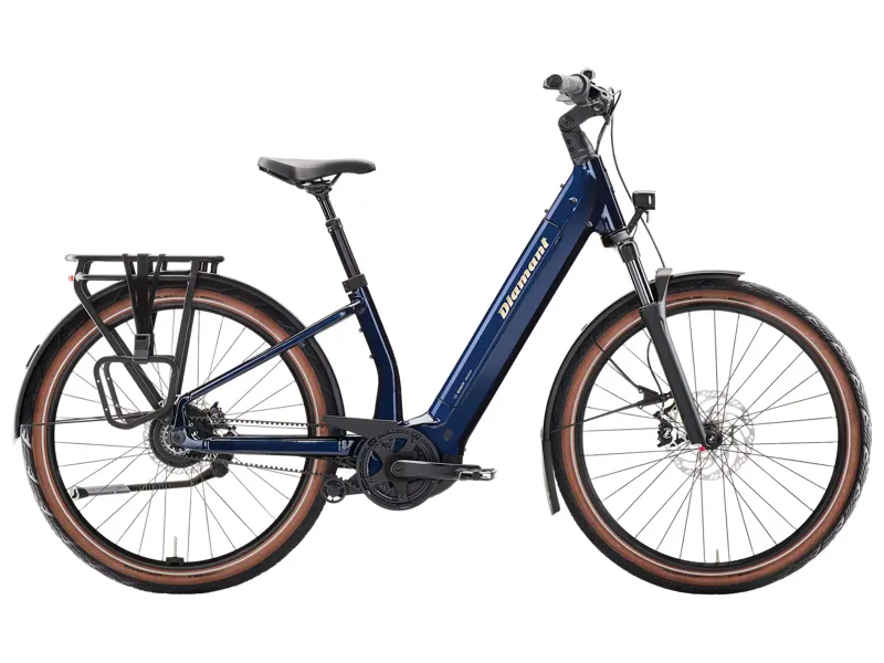Diamant Suvea Style Low-Step 600wh 2025 Electric Hybrid Bike - Blue