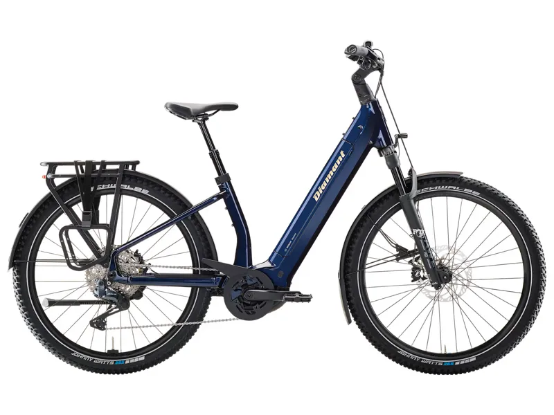 Diamant Suvea Trip Pro Low-Step 800wh 2025 Electric Hybrid Bike - Blue
