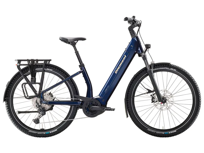 Diamant Suvea Trip Plus Low-Step 800wh 2025 Electric Hybrid Bike -Blue