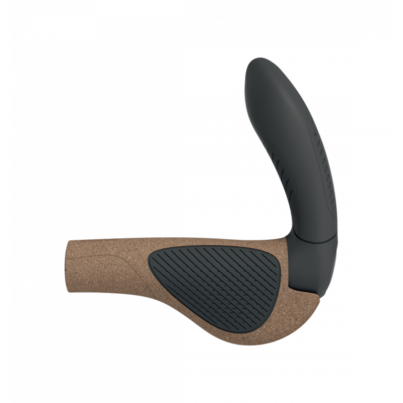 Ergon GP4 EVO Biokork Comfort Grips - Brown/Black-1