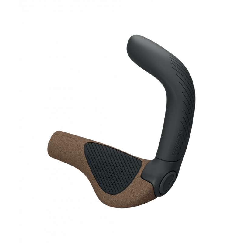 Ergon GP5 Evo Biokork Comfort Grips - Brown/Black