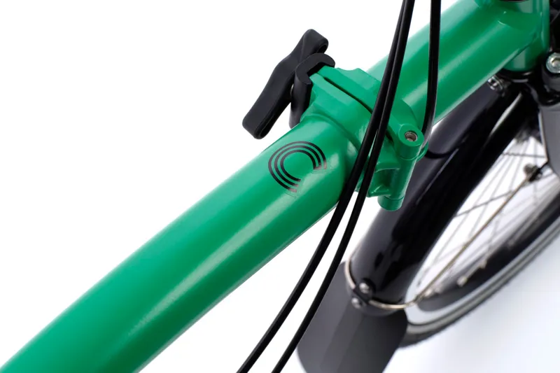 Brompton C Line 4 Speed High Bar 2026 Folding Bike - Palm Green-4