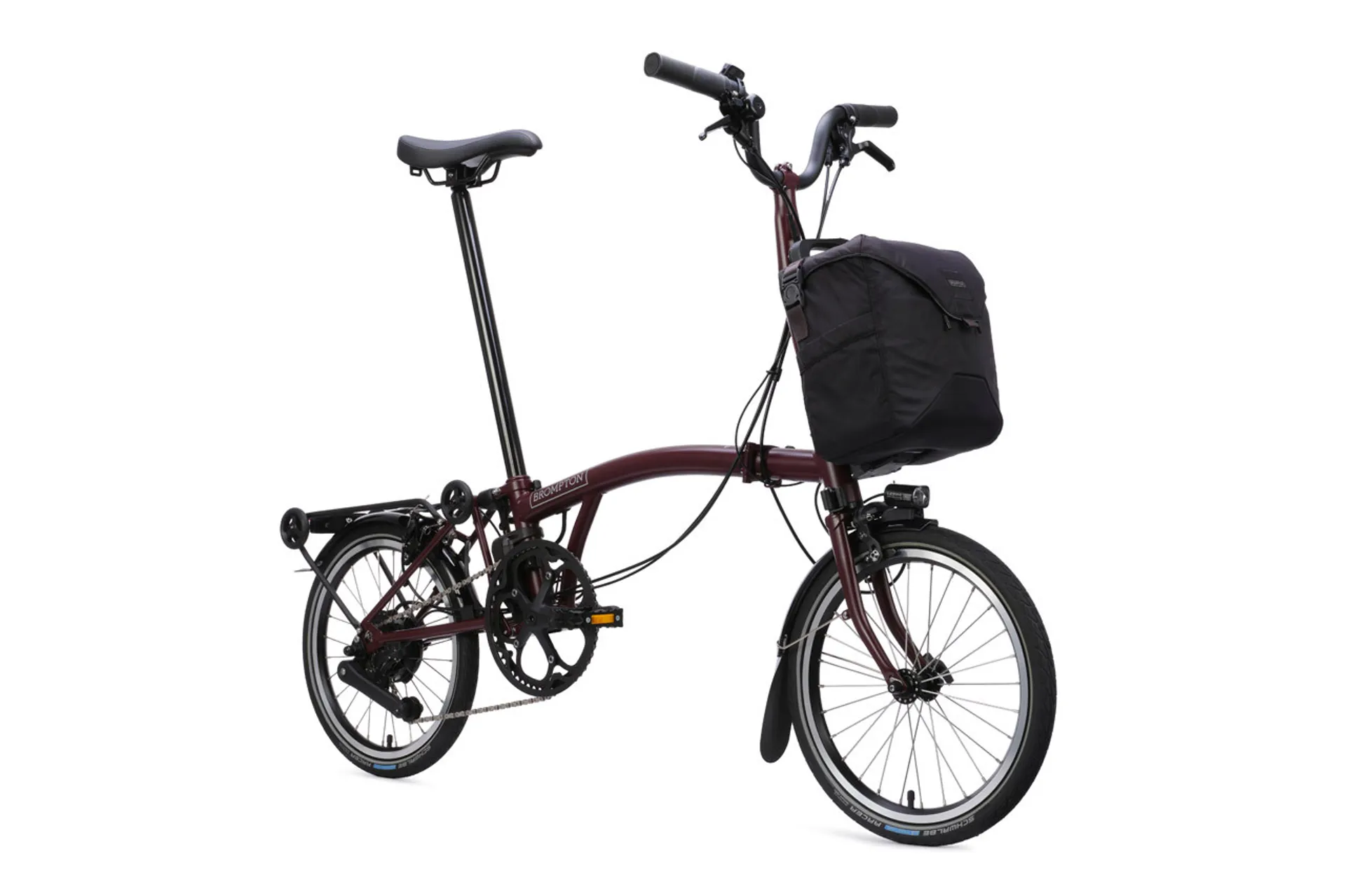 Brompton C Line 4 Speed Mid Bar SuperRoll+ 2026 Electric Folding Bike ...