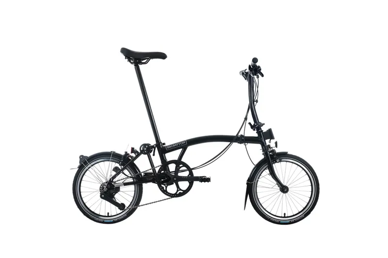 Brompton C Line 4 Speed Low Bar Ext Post 2026 Folding Bike - Matt Black