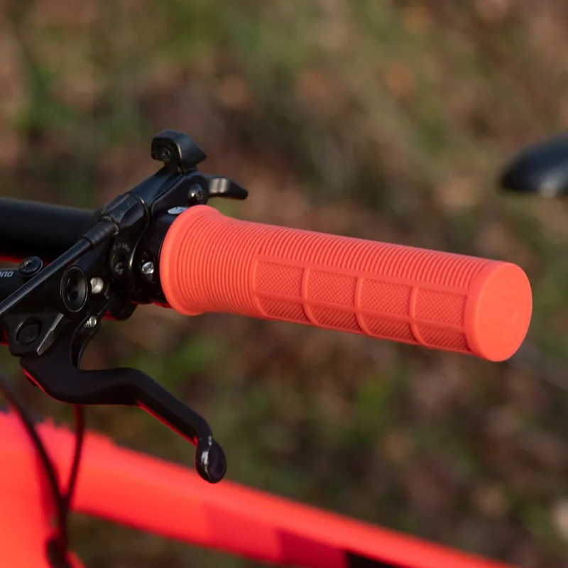 Oxford Driver Lock-On MTB Grips - Orange-4