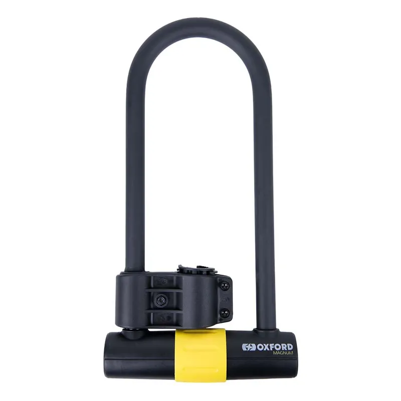Oxford Magnum U-Lock with Bracket - 177 x 340mm - Gold Sold Secure