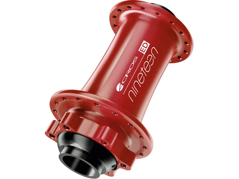 Acros 9teen ED Front Hub - 15x100 32h - Red