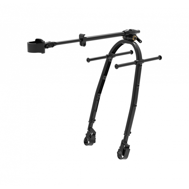 Topeak Zi:Rak Essential Rear Pannier Rack with Quick-Mount - Black