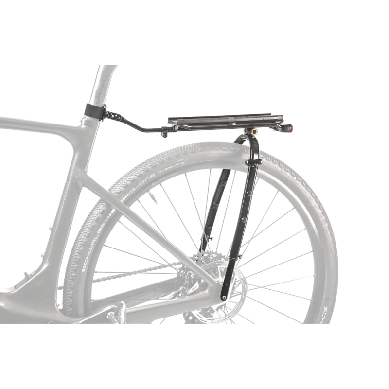 Topeak Zi:Rak Rear Pannier Rack for Eyelet Mount - Black-1