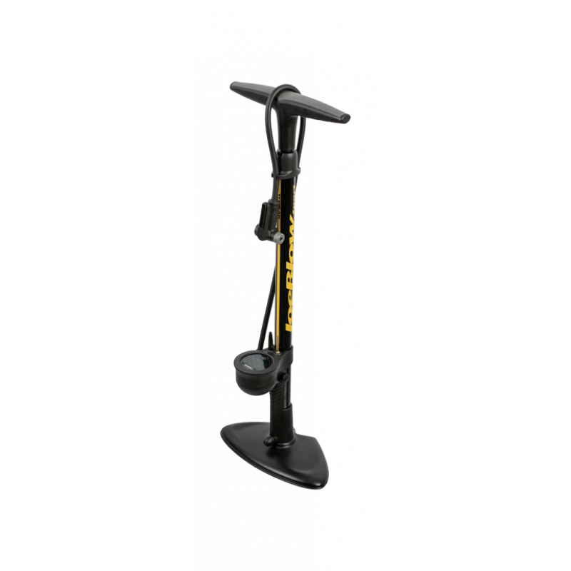 Topeak JoeBlow Sport Digital 2.0 Track Pump - Black/Yellow